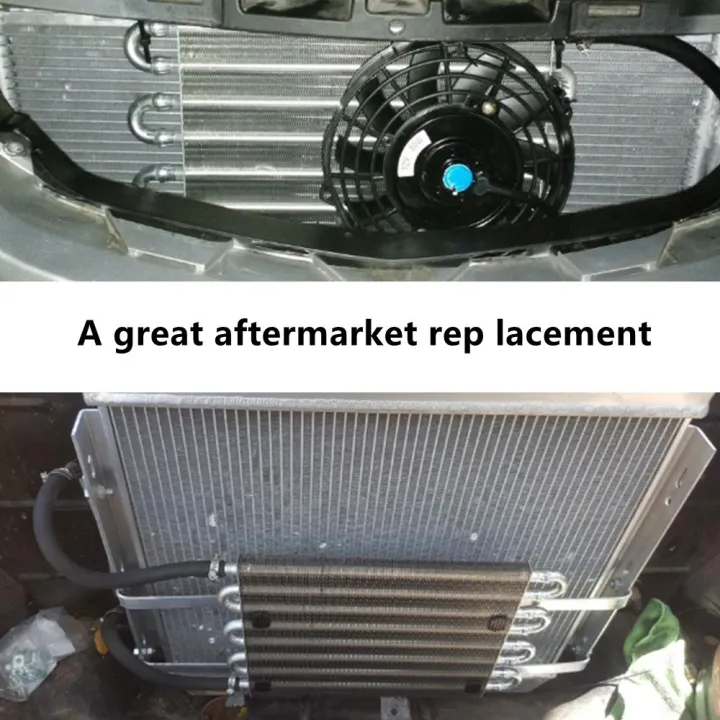 Universal%202%20Rows%20Oil%20Cooler%20Kit,%20Aluminum%20Remote%20Transmission%20Engine%20Cooler%20Auto-Manual%20Radiator%20Converter%20Kit%20-%20Image%203