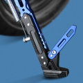 Kick Stand Parking Bracket Adjustable Kickstand Motorcycle Accessories Foot Side Stand for Electric Motorbike Motorcycle CNC. 