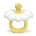 2026 Hot Sale Baby Flower Shape Teether Silicone Pacifier Teether Big Size Baby BPA Free Teether Toy. 