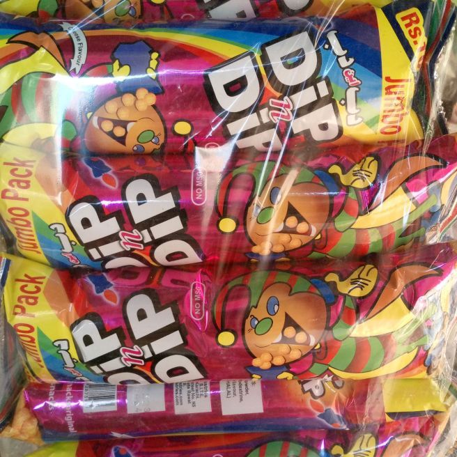 Original Zee Snacks Jumbo  Dip n Dip Snacks Chips Cheese Flavour (Pack Of 12)