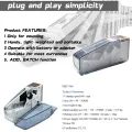 Mini Handy Money Counter Portable Cash Count Money Currency Counter Counting Machine Support All Bill with Leather Bag EU Plug. 