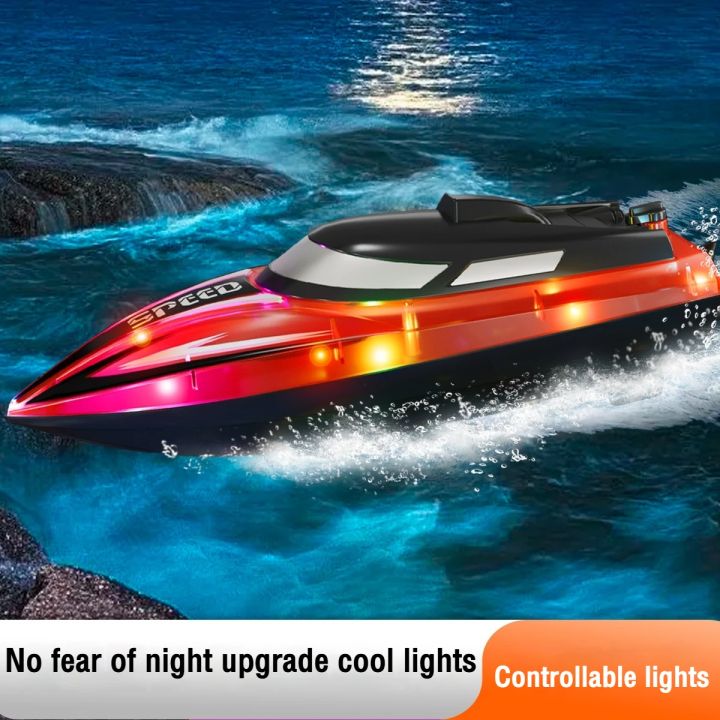 Rc%20Boat%202.4G%20High%20Speed%20Remote%20Control%20Racing%20Ship%20with%20Light%20Waterproof%20Rc%20Speedboat%20Water%20Toys%20for%20Pool%20Lake%20Children%20%20-%20Image%202