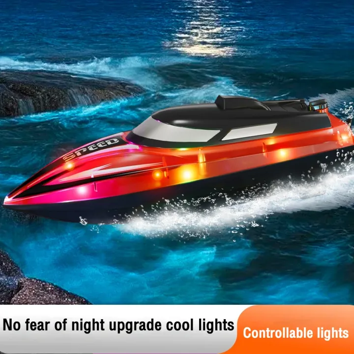 Rc%20Boat%202.4G%20High%20Speed%20Remote%20Control%20Racing%20Ship%20with%20Light%20Waterproof%20Rc%20Speedboat%20Water%20Toys%20for%20Pool%20Lake%20Children%20%20-%20Image%202