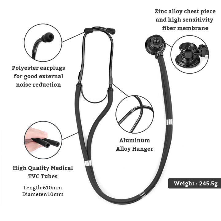 Doctor%20Medical%20Devices%20Multifunctional%20Dual%20Head%20Stethoscope%20Doctor%20Professional%20Phonendoscope%20Medical%20Cardiology%20Double-sided%20-%20Image%202
