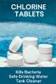 Chlorine tablets/water tank tablets/pack of 6 chlorine tablets/water tank cleaning tablets. 