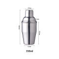 350/550/750ml Barware Food Grade Stainless Steel Cocktail Shaker Cocktail Mixer Wine Martini Shaker Leakproof Whiskey Shaker. 