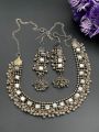 Indian Oxidized Jewellery Set. 