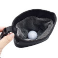 Portable Golf Club and Golf Ball Cleaning Bag with Detachable Clip Golf Accessory Cleaning Bag Waterproof Liner Golf Scrub Bag.