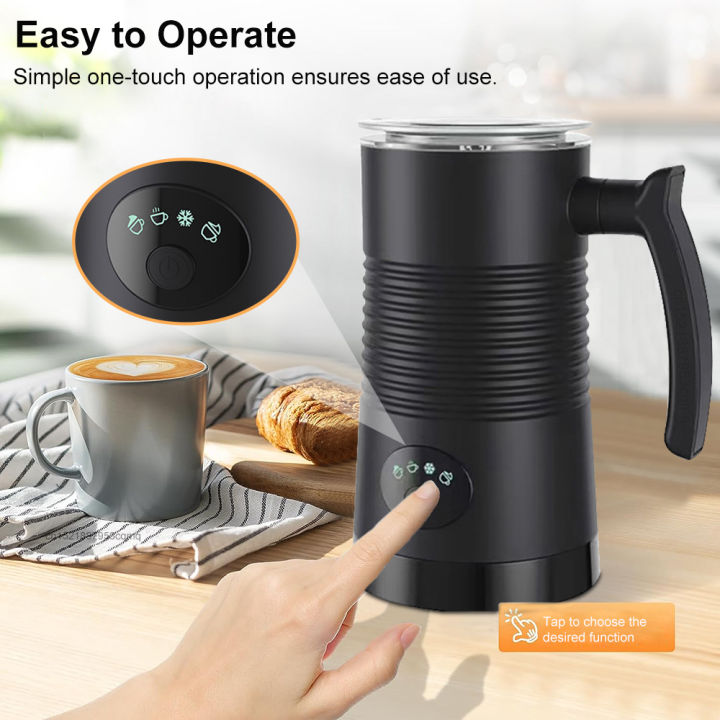 Electric%20Milk%20Frother%20Milk%20Foam%20Machine%20For%20Coffee%20Cappuccino%20Latte%204%20in%201%20Hot%20and%20Cold%20Foam%20Maker%20Automatic%20Milk%20Frother%20Foamer%20-%20Image%204