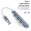 4Port Type c or USB Hub Splitter Multiport HUB USB 3.1 Hub High Speed 5Gbps 4 USB 3.0 2.0 Ports Aluminium Aase Smart USB Hub. 