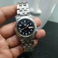 Seiko 5, Automatic 21 jewels, Water Stainless steel, Silver with Black Dial SNY245J_5. 