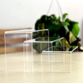 3/6/9pcs Acrylic Display Stand Lightweight Acrylic U Shape Display Stand Dessert Model Jewelry Display Rack In Different Sizes.