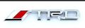 Car Monogram Logo-TRD White 1pc. 