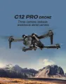 M4 Pro Drone 8K Aerial Professinal With Wide Angle Triple HD Camera Foldable RC Helicopter WIFI FPV Height Hold Toys. 