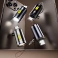 Type-C LED Camping Flashlight Portable Pocket Flashlight Outdoor Lighting Device Super Bright Waterproof  for Camping. 