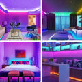 1-30 Meters Led Strips Light Rgb 5050 Smart Bluetooth  Usb Ribbon Music Sync Ice Lighting for Living Room Luces LED. 