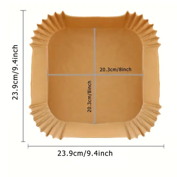 50pcs/125pcs%20Air%20Fryer%20Special%20Paper%20Food%20Silicon%20Oil%20Paper%20Round%20Bracket%20High%20Temperature%20Absorbent%20Paper%20Baking%20Accessories%20-%20Image%203