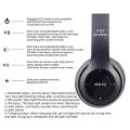 Stereo P47 Headset 5.0 Bluetooth Headset Folding Series Wireless Sports Game Headset for HuaWei XiaoMi Expansion head beam. 