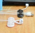 Silicone Desktop Cable Organizer( pack of 2 ). 