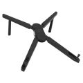Foldable laptop stand for bed lightweight ventilate portable laptop stand with 7-Level adjustable Height  for 11 - 15 Inch notebook stand ABS High Quality plastic laptop stand with aluminum center rod and non-slip silicon grip.. 