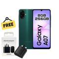 Samsung Galaxy A07 8GB Ram 256GB Rom Phone With Free Samsung 25W PD Charger. 