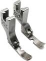 Universal Industrial Sewing Presser Foot – Zipper & Cording, Left/Right Pair. 