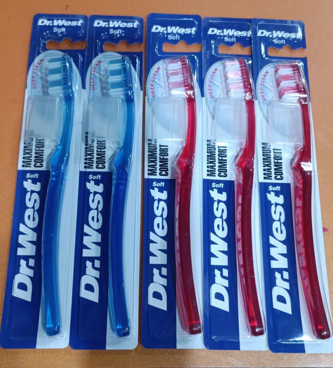 Dr West Tooth Brushes Pack of 2 Made In Pakistan