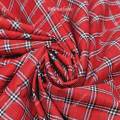 Cotton TC small plaid fabric 1 inch width 45 inch meter fabric yard fabric. 