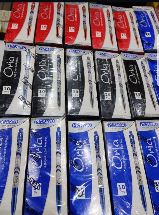 Picasso Oria Ball Pen - High Quality Ball point pen -pack of 10 | Daraz.pk