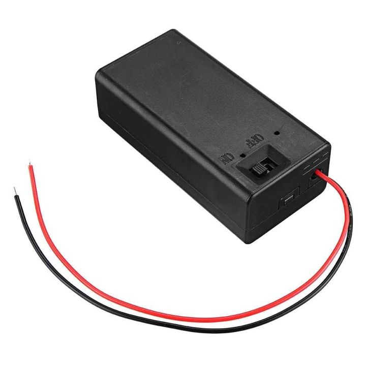 9V Battery Holder with ON / OFF Switch