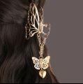 Women Geometric Girls Clamps Fashion Metal Hair Crab Cross Hair Clips Headband Hairpin Fashion Hair Accessories. 