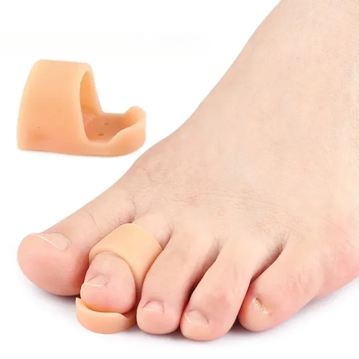 2Pcs%20Toe%20Straightener%20Thumb%20Valgus%20Protector%20Silicone%20Gel%20Foot%20Fingers%20Bunion%20Adjuster%20Feet%20Pads%20Foot%20Care%20Tool%20-%20Image%203