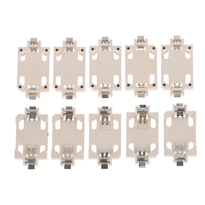10Pcs%20White%20Housing%20Gold-Plated%20Tin-Plated%20Button%20Battery%20Holder%20For%20CR2032%20Cr2025%20Bs-6%20SMD%20Socket%20Cases%20-%20Image%207