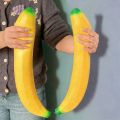Giant Banana Squishy Toy Fake Banana Squeeze Toy Squishy Stress Relief Fidget Toy Slow Rising Desk Accessory for Adults . 