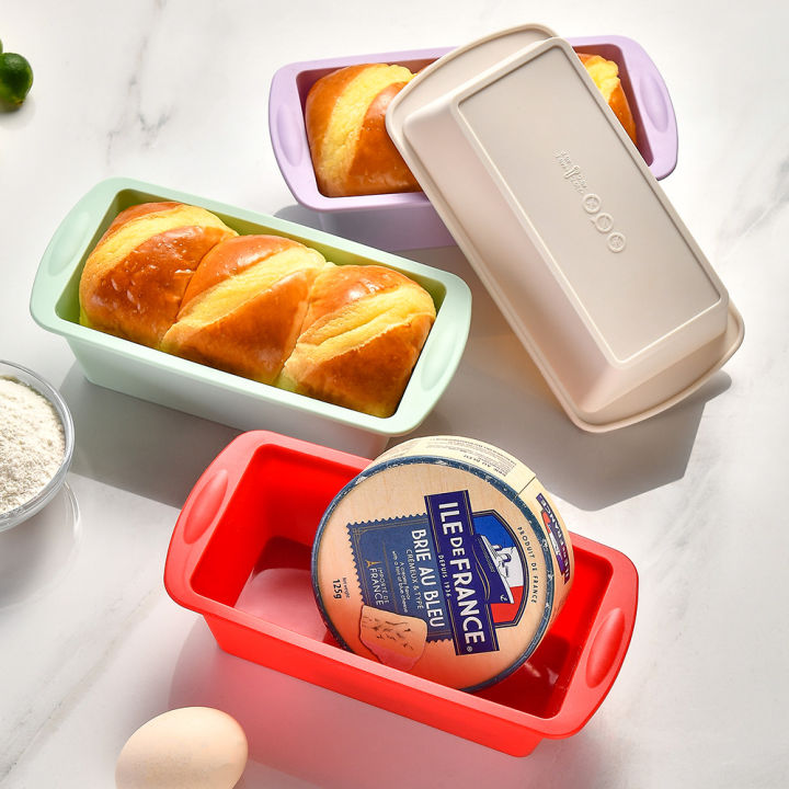 Baking Silicone Cake Mold, Easy To Demold Rectangular Toast Mold, Household Oven, Silicone Baking Tray