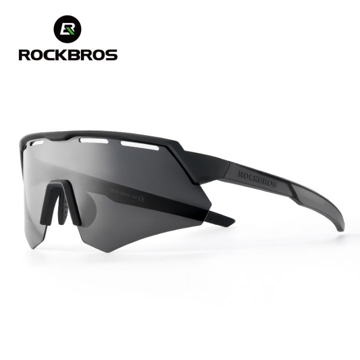 ROCKBROS Bike Glasses Polarized Men Women Bicycle Glasses 4Lens MTB Road Cycling Eyewear Glasses With Myopia Frame Sunglasses