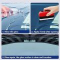 Automotive Oil Film Cleaning Brush, Glass Cleaning Board, Car Glass Oil Film Removal Cleaner, Powerful Windshield Cleaner & Oil Film Remover, Enhance Visual Effect of Windshield. 