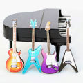 1Pcs 1/12 Dollhouse Guitar Toys Dollhouse Musical Instrument Model Dolls House Decoration Accessories.