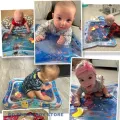 Baby Water Mat Inflatable Cushion Infant Toddler Water Play Mat for Children Early Developing Educational Toy Summer Toys. 