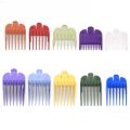 10PCS 1.5mm-25mm Hair Clipper Limit Comb Guide Attachment Set with Storage Tray Hair Clipper Shaver Haircut Accessories. 