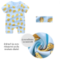 Baby rompers kids first child cartoon printed baby bodysuit. E04. 