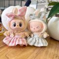 LABUBU Doll'S Clothes Outfit Accessories for 15-17cm Labubu Idol V1 V2 Stylish Outfit Clothes Sports Leisure Suit Clothing Gift.