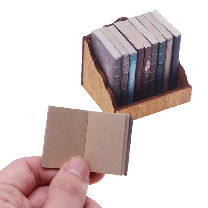 1/12%20Dollhouse%20Mini%20Retro%20Books%20Model%20Dollhouse%20Study%20Room%20Decoration%20Toys%20Dolls%20House%20Micro%20Scene%20Construction%20Props%20-%20Image%206