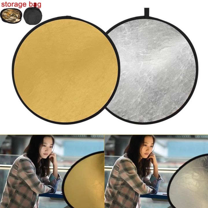 Portable Collapsible Round Photography Reflector Photo Studio Outdoor Light Diffuser MultiDisc