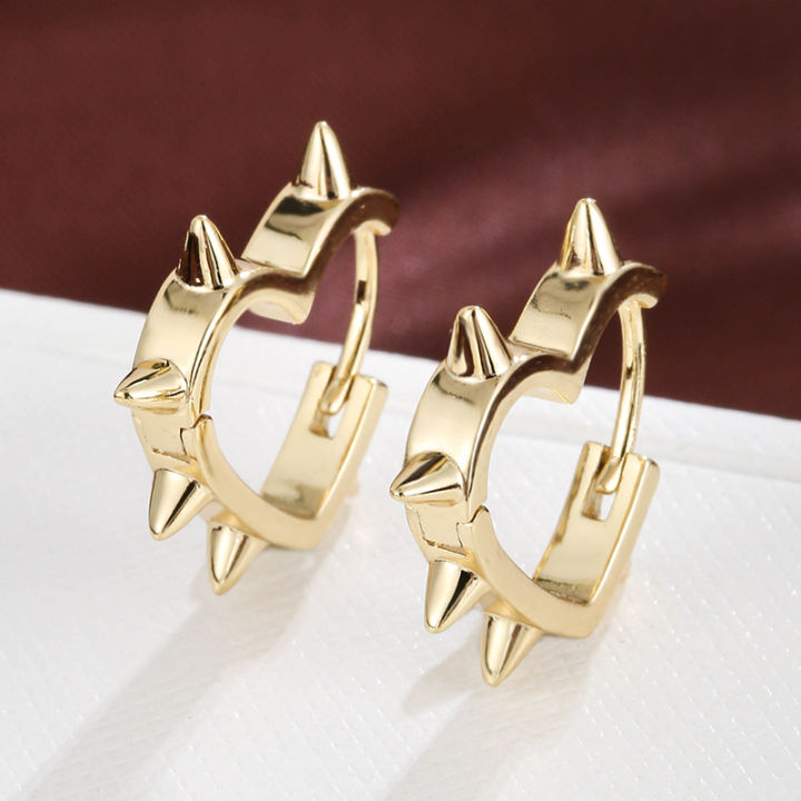 Unique%20Spike%20Rivet%20Heart%20Earrings%20For%20Women,%20Ear%20Buckle%20Piercing%20Goth%20Jewelry%20%20Aretes%20-%20Image%205