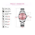 CHENXI New Lady Watch Steel Band Women Fashion Rhinestone Quartz Watch Women's Wrist Watches Female Dress Clock relogio feminino. 
