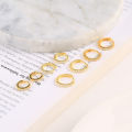 2Pcs Rainbow Little Huggies Stainless Steel Hoop Earrings Girl Tiny Rings Cartilage Small Helix Piercing Tragus Circle Men Hoops.