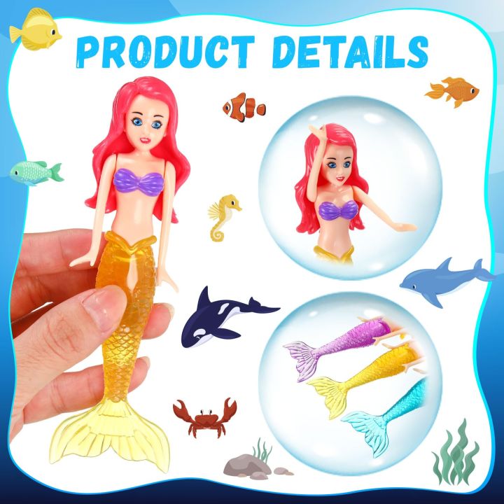 Nice%20Mermaid%20Dive%20Toys%20Mermaid%20Bath%20Toys%20Colorful%20Mermaid%20Pool%20Toys%20Swimming%20Pool%20Games%20for%20Toddlers%20Boys%20Girls%20Teens%20Adults%20-%20Image%204