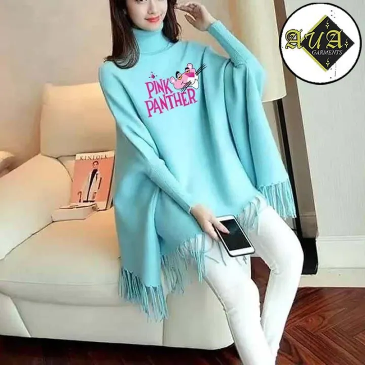 Fleece%20Poncho%20For%20Women%20%7C%20Winter%20Collection%20Woman's%20Printed%20Poncho%20For%20Girls%20%7C%20Winter%20Fashion%20Coffee%20Printed%20Poncho%20Sweater%20Poncho%20Style%20Top/Shirt%20For%20Girls%20-%20Image%207