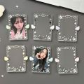 INS Fashion Simple Transparent Angel Wings 3in Card Holder Y2K Korean Girl Idol Photo Storage Card Bag Pendant Decoration .